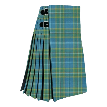 All Ireland Blue Tartan Kilt