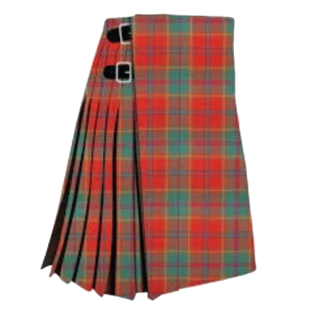 All Ireland Red tartan kilt