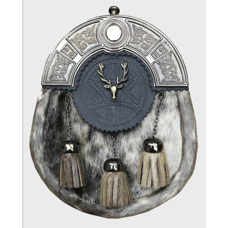 Antique Finished Stag Head Dress Sporran