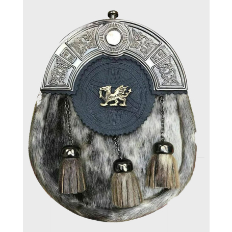 Antique Finished Welsh Dress Sporran