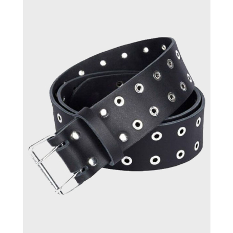 Black Leather Fashion Kilt Belt With Premium Quality