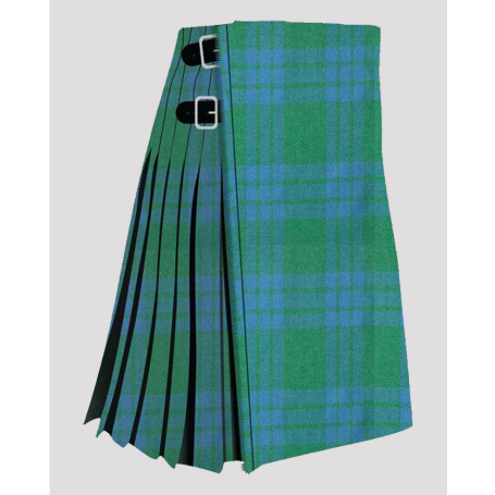 Blue Montgomery Green Ancient Tartan Kilt