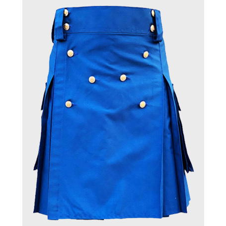 Blue Utility Kilt