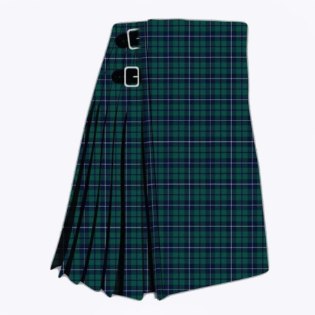 Douglas Green Tartan Kilt