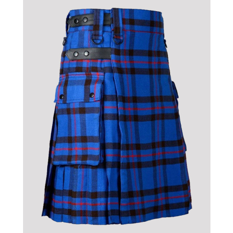 Elite Tartan Utility Kilt For Men
