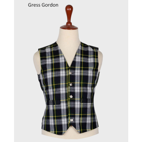 Gordon Dress Tartan Vest