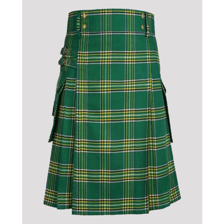 Irish Tartan Utility Kilt