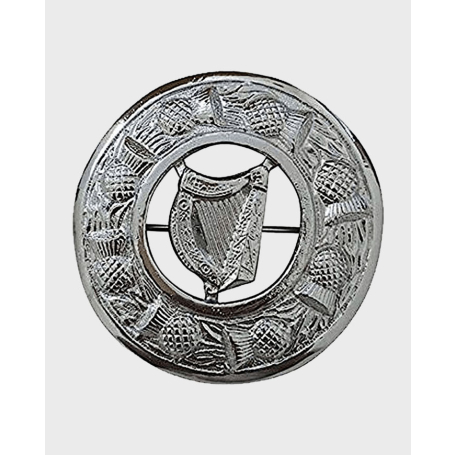 Irish Harp Brooch