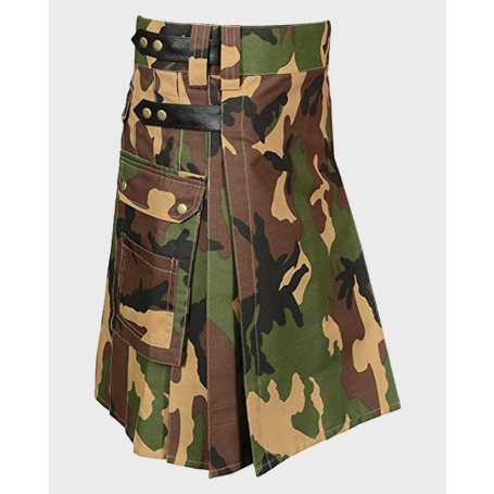 Military Camouflage Tactical Utility Kilt ,,,,