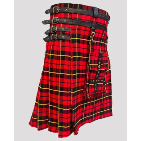 Modern Wallace Tartan Utility kilt
,,,