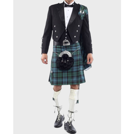 Prince Charlie Groom Kilt Outfit for Men