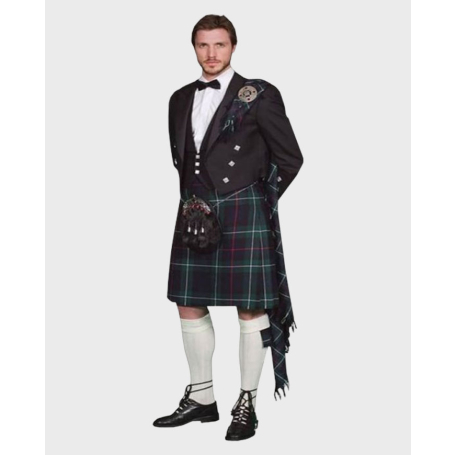Prince Charlie Men Full Kilt Outfit