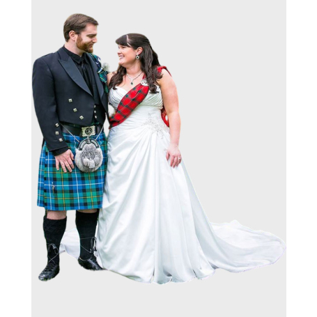 Prince Charlie Wedding Kilt Outfit Premium Package