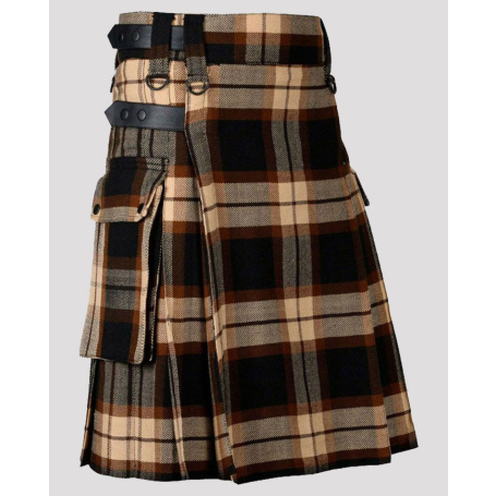 Rose Ancient Utility Tartan Kilt
,