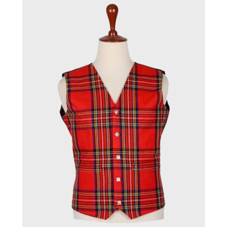 Royal Stewart Tartan Vest