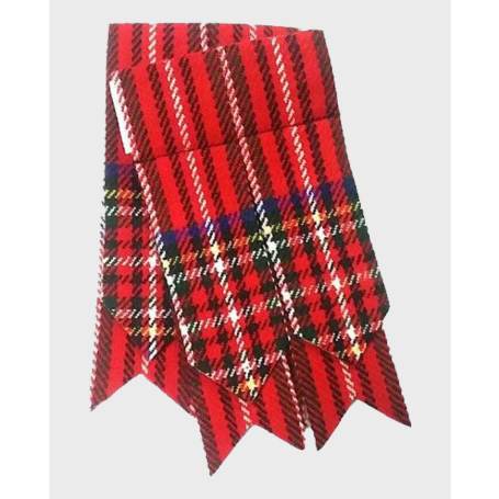 Royal Stewart Tartan Kilt Flashes