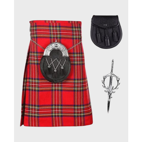 Royal Stewart Tartan kilt Set Deal