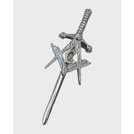 Scottish Highland Masonic Crest Kilt Pin