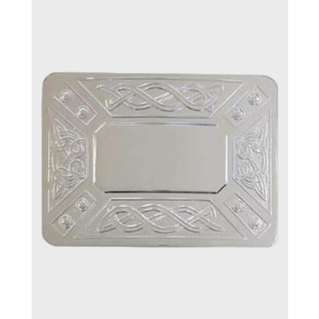 Spiral Design Kilt Belt Buckle