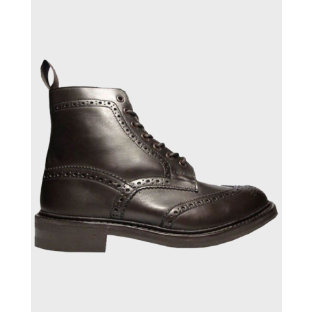 Stow Black Country Leather Dress Man English Shoes