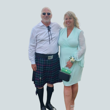 Casual Green Tartan Kilt Outfit for Men | Handcrafted by True Kilt