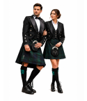 Scottish Wedding Prince Charlie Kilt Outfit Deluxe Package