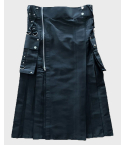 Black Utility Kilt