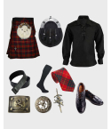 Cameron Tartan Kilt And Accessories Package 