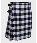 Black and White Tartan