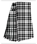 Black and White Tartan

