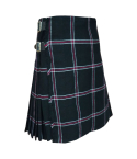 Dark Hebridean Purple Tartan Kilt