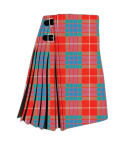 Fraser Red Modern Tartan Kilt