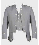 Grey sheriffmuir Jacket & Waistcoat Set