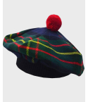 Maclaren Tartan Wool Scottish Tammy Hat,Scottish Hat