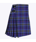 Modern Blue Tartan Kilt
